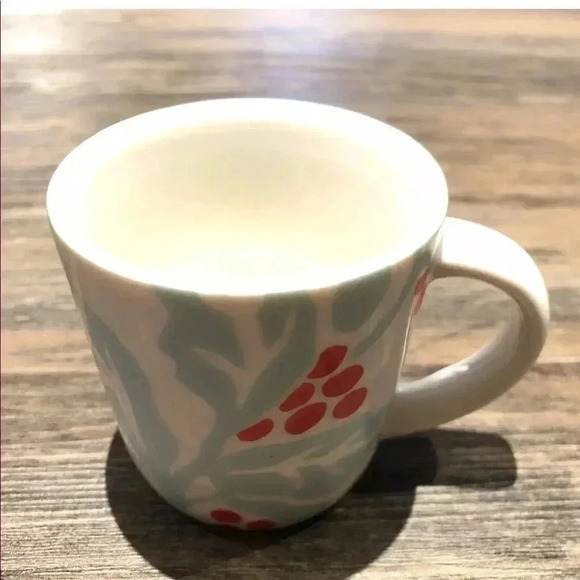 Starbucks 2018 Cherry Ceramic Holiday Espresso  Mug - Picture 3 of 7